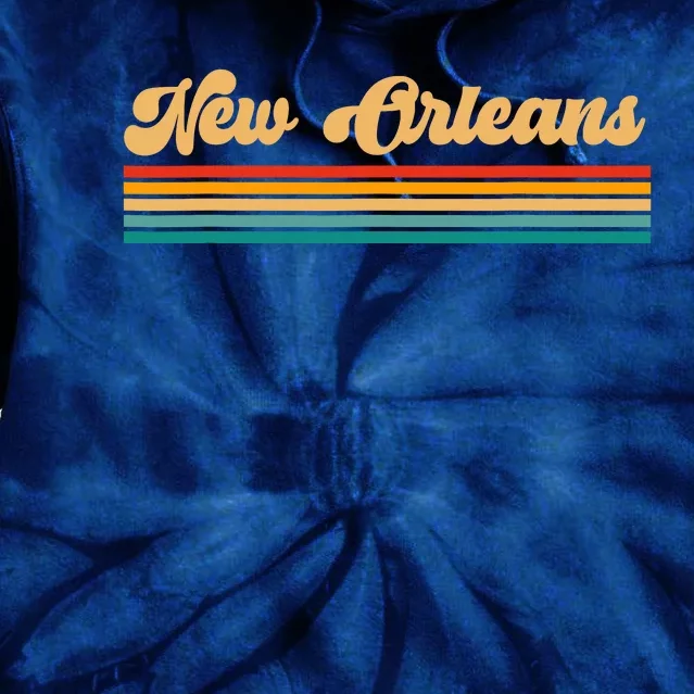 New Orleans Louisiana Tie Dye Hoodie