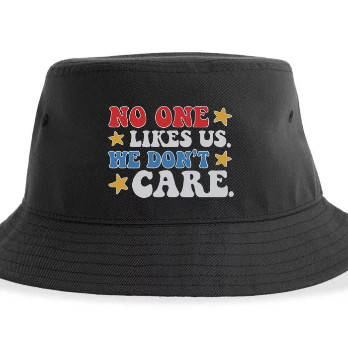 No One Likes Us Usa Stars Sustainable Bucket Hat