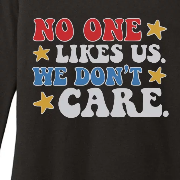 No One Likes Us Usa Stars Womens CVC Long Sleeve Shirt