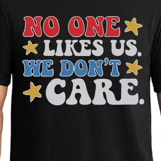 No One Likes Us Usa Stars Pajama Set