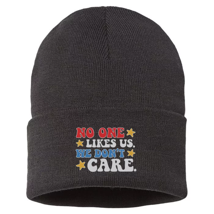 No One Likes Us Usa Stars Sustainable Knit Beanie