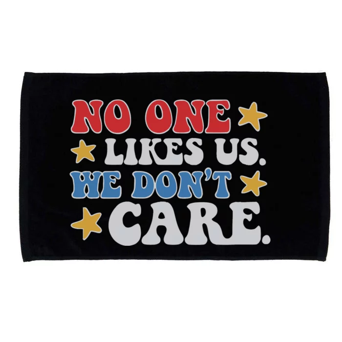 No One Likes Us Usa Stars Microfiber Hand Towel