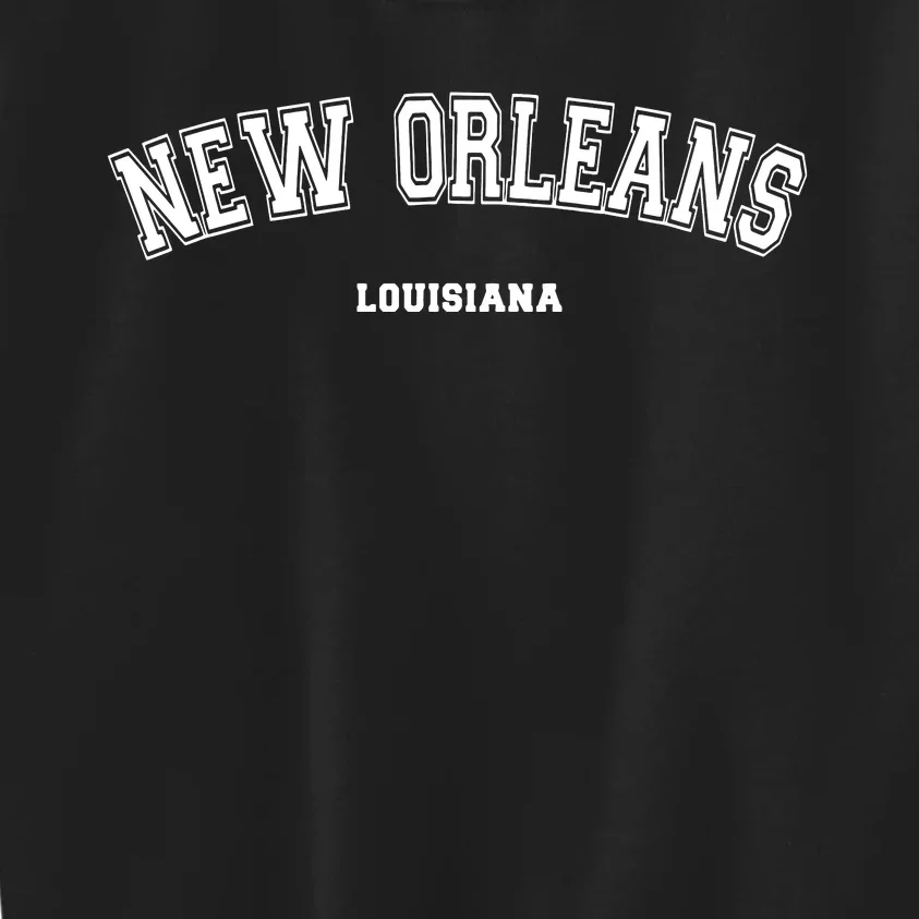 New Orleans Louisiana Kids Sweatshirt