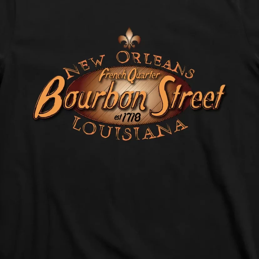 New Orleans Louisiana Bourbon Street French Quarter T-Shirt