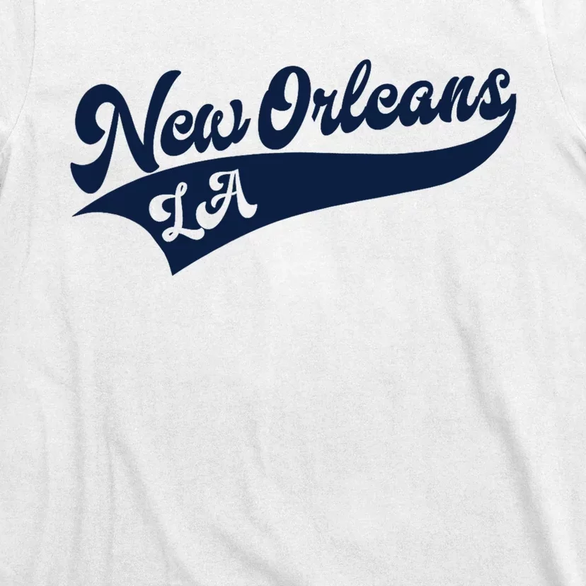 New Orleans Louisiana Retro Throwback Design Classic T-Shirt