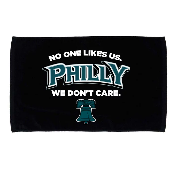 No One Likes Us We Don't Care Philly Philadelphia Microfiber Hand Towel