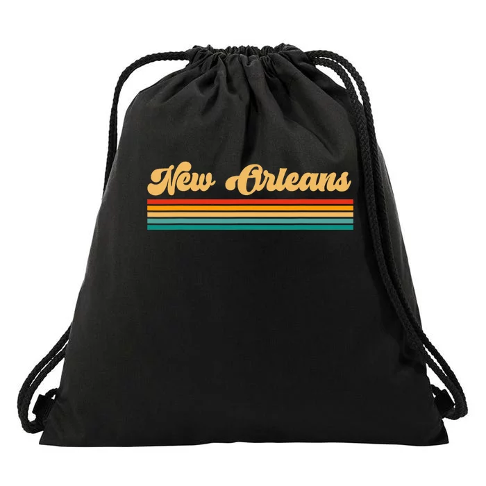 New Orleans Louisiana Drawstring Bag