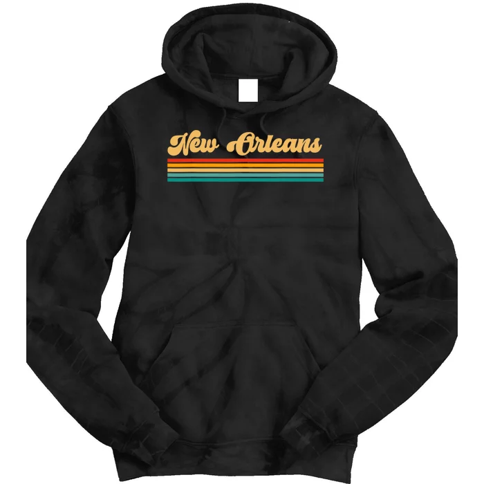 New Orleans Louisiana Tie Dye Hoodie