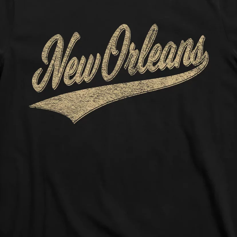 New Orleans Louisiana Varsity Script Classic Sports Jersey T-Shirt