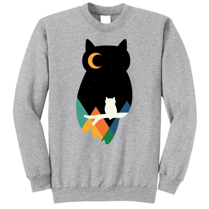 Night Owl Moon Pyramid Tall Sweatshirt