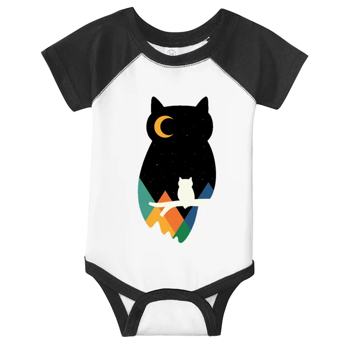 Night Owl Moon Pyramid Infant Baby Jersey Bodysuit