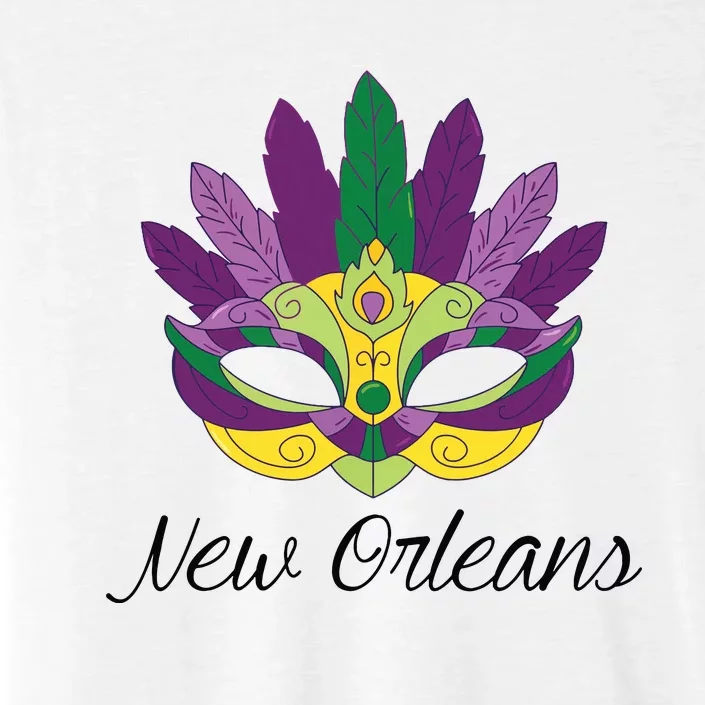 New Orleans Mardi Gras Souvenir Mask ChromaSoft Performance T-Shirt