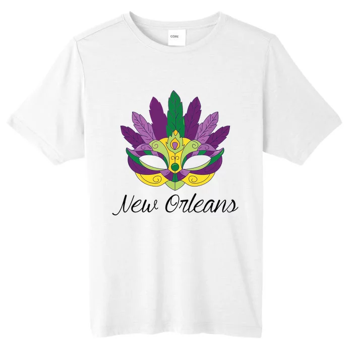 New Orleans Mardi Gras Souvenir Mask ChromaSoft Performance T-Shirt