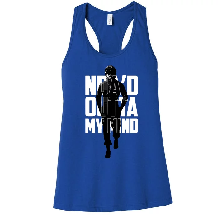 NdaD Outta My Mind Women's Racerback Tank