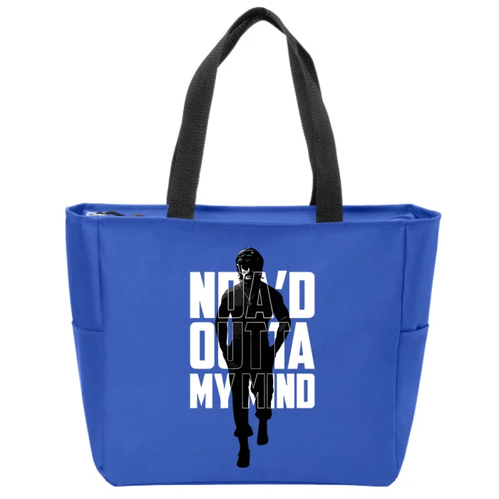 NdaD Outta My Mind Zip Tote Bag