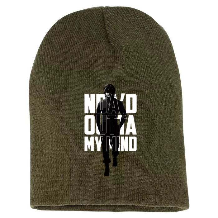 NdaD Outta My Mind Short Acrylic Beanie