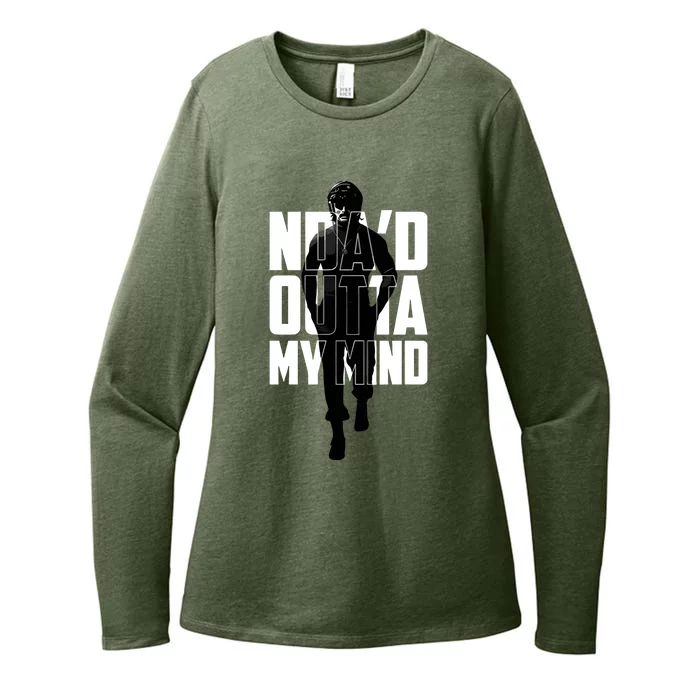 NdaD Outta My Mind Womens CVC Long Sleeve Shirt