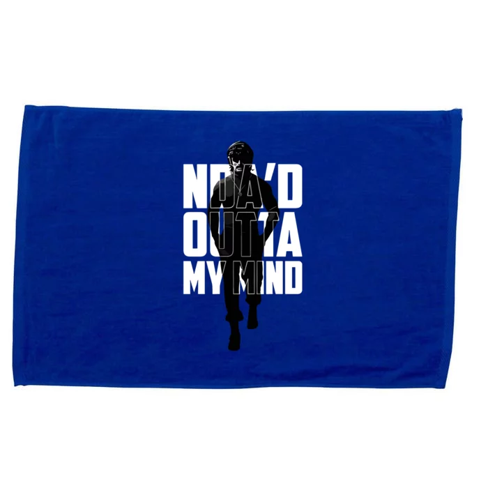 NdaD Outta My Mind Microfiber Hand Towel