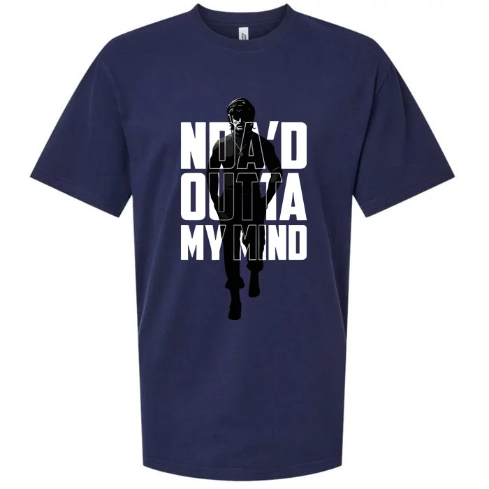 NdaD Outta My Mind Sueded Cloud Jersey T-Shirt