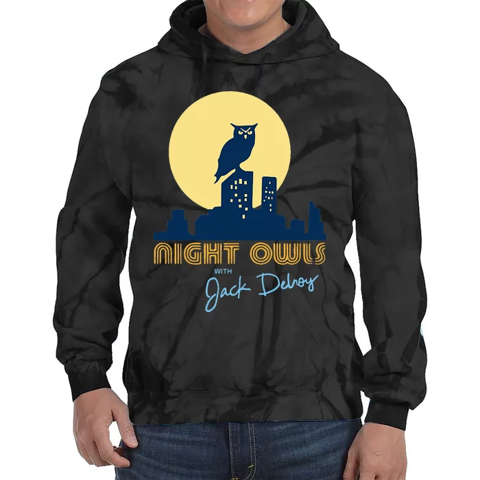 Night Owls Tie Dye Hoodie