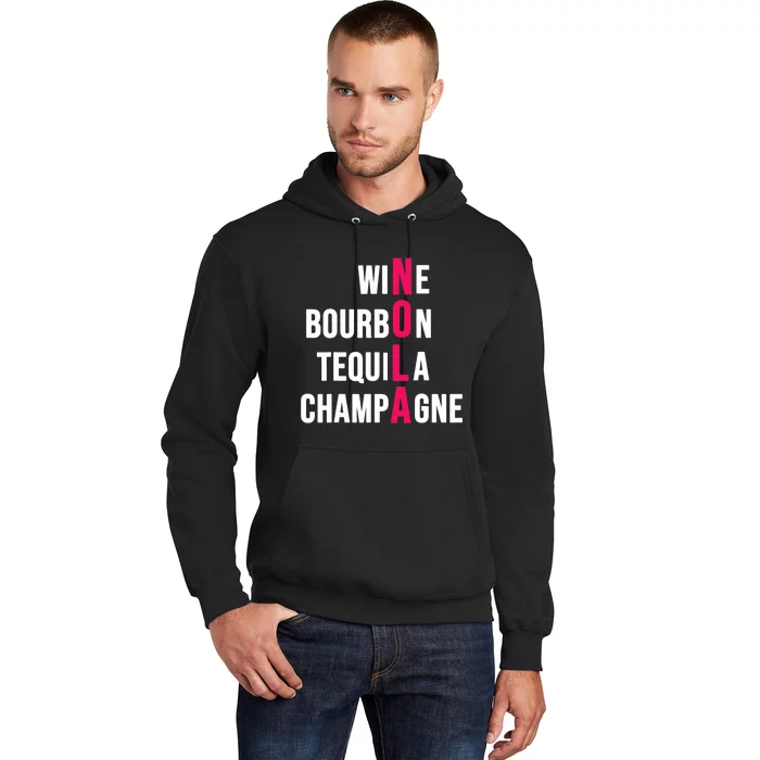 New Orleans Nola Wine Trip Vacation Hoodie