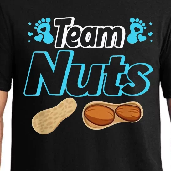 Nuts Or No Nuts Baby Shower Gender Reveal Team  Team Pajama Set