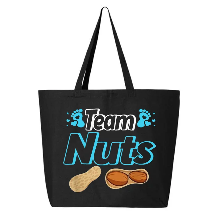 Nuts Or No Nuts Baby Shower Gender Reveal Team  Team 25L Jumbo Tote