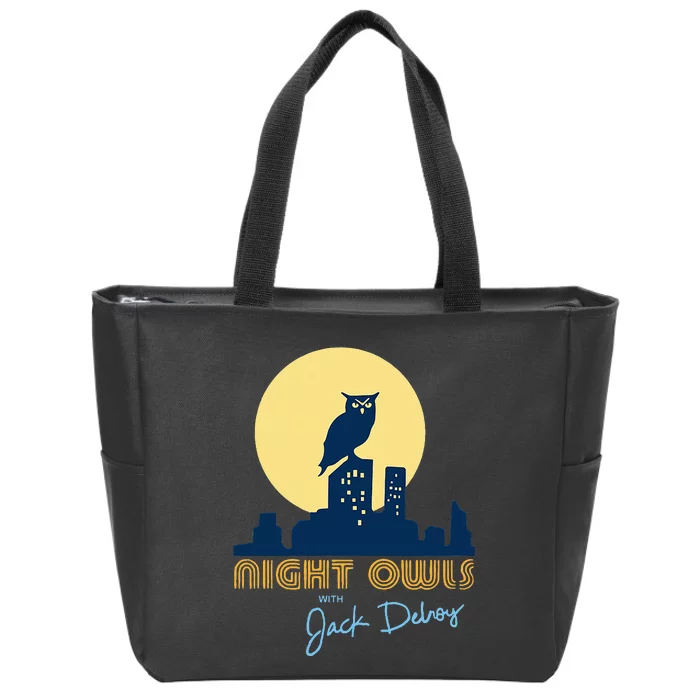 Night Owls Zip Tote Bag