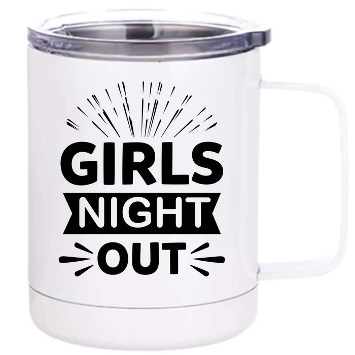 Night Out Front & Back 12oz Stainless Steel Tumbler Cup