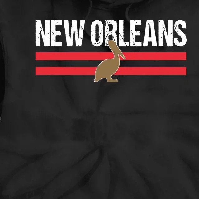 New Orleans Native Pelican Local Standard New Orleans Pro Tie Dye Hoodie