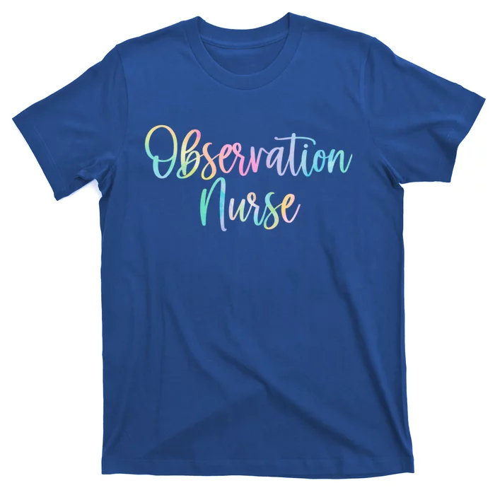 Novelty Observation Nurse Pockecool Gift Clinical Observation Gift T-Shirt