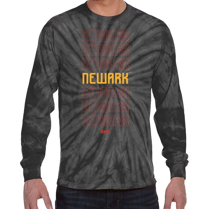 Newark Ohio Tie-Dye Long Sleeve Shirt