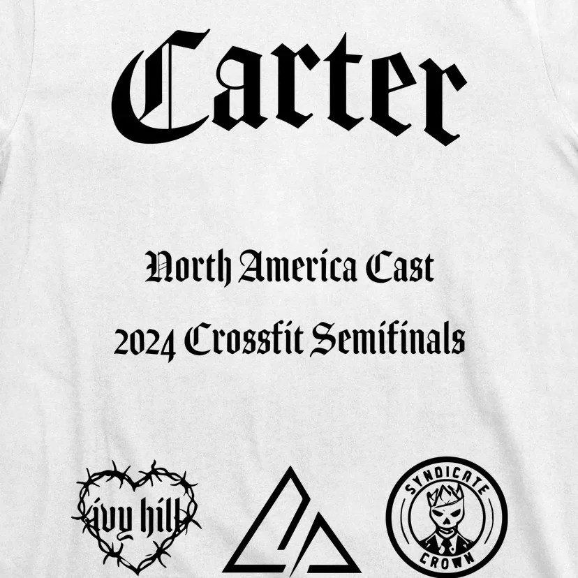 Never Out Of The Fight Carter North America Cast 2024 T-Shirt