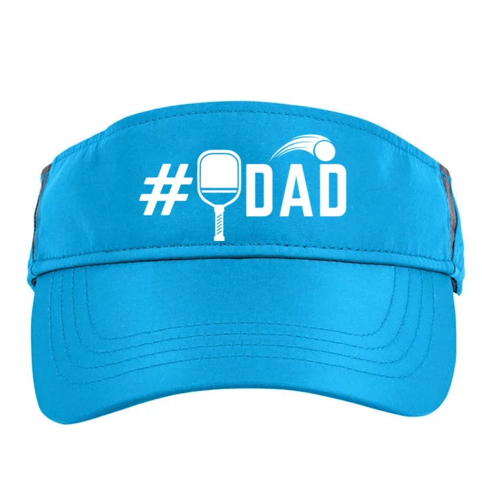 Number One Pickleball Dad Funny Fathers Day Pickleball Lover Gift Adult Drive Performance Visor