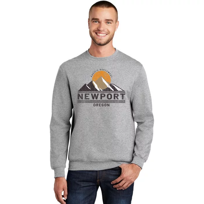 Newport Oregon Pacific Northwest Vacation Souvenir Tall Sweatshirt