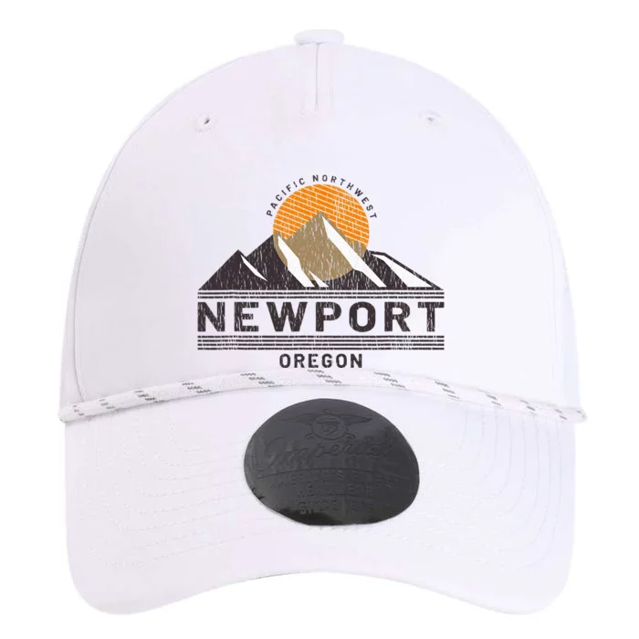 Newport Oregon Pacific Northwest Vacation Souvenir Performance The Dyno Cap