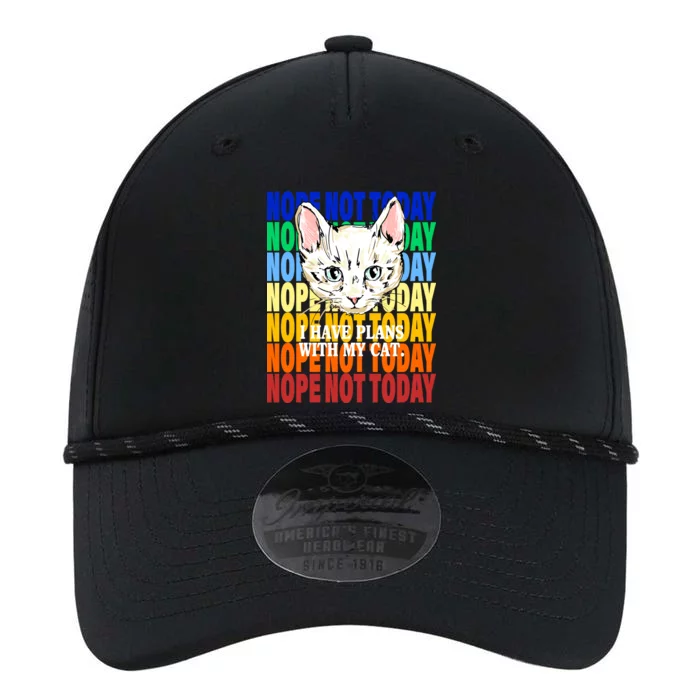 Nope Not Today I Have Plans With My Cat Performance The Dyno Cap