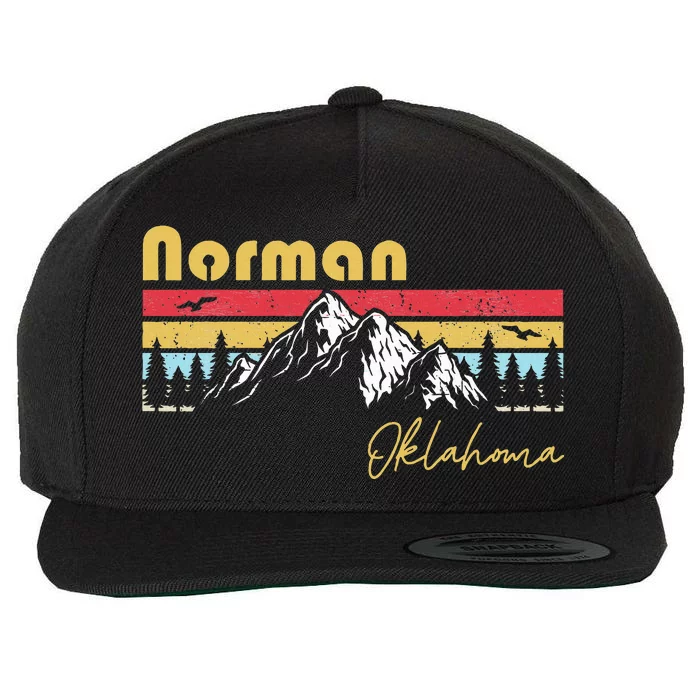 Norman Oklahoma Roots Hometown Wool Snapback Cap