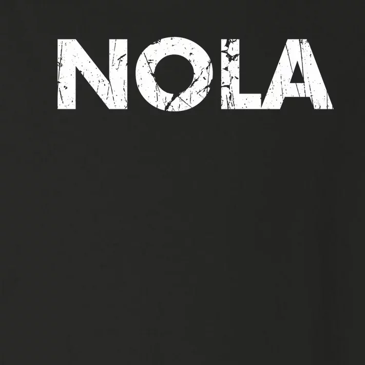 New Orleans Road Trip Gifts Vacation Quote Distressed Nola Toddler Long Sleeve Shirt