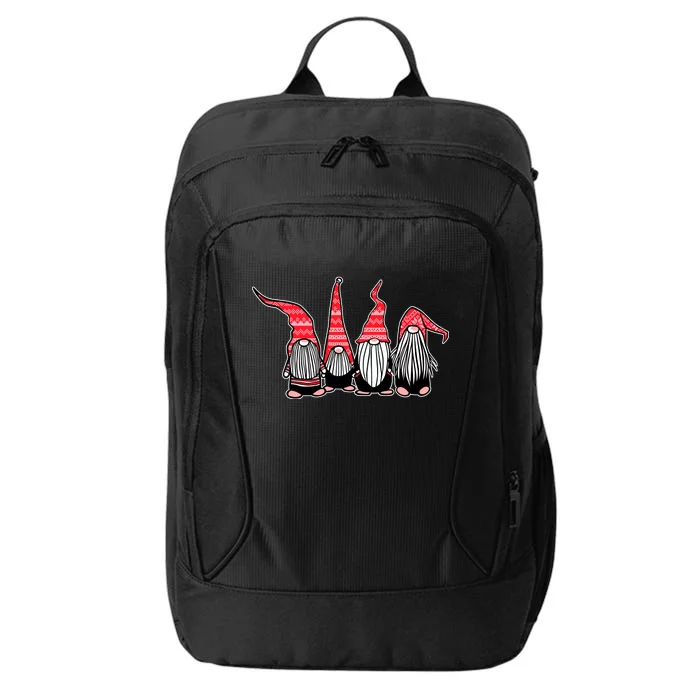 Nordic Gnomes Winter Christmas City Backpack