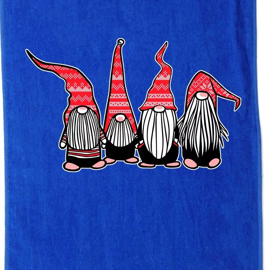 Nordic Gnomes Winter Christmas Platinum Collection Golf Towel