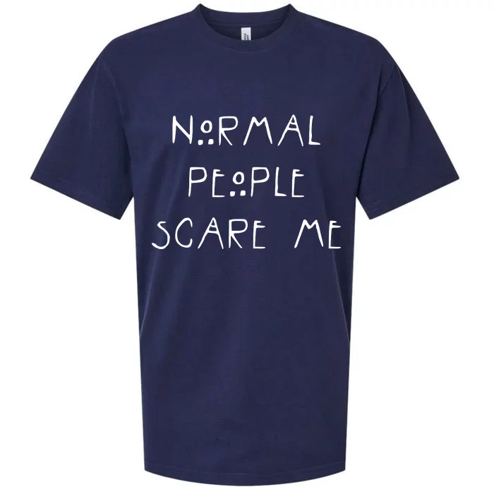 Normal People Scare Me Sueded Cloud Jersey T-Shirt