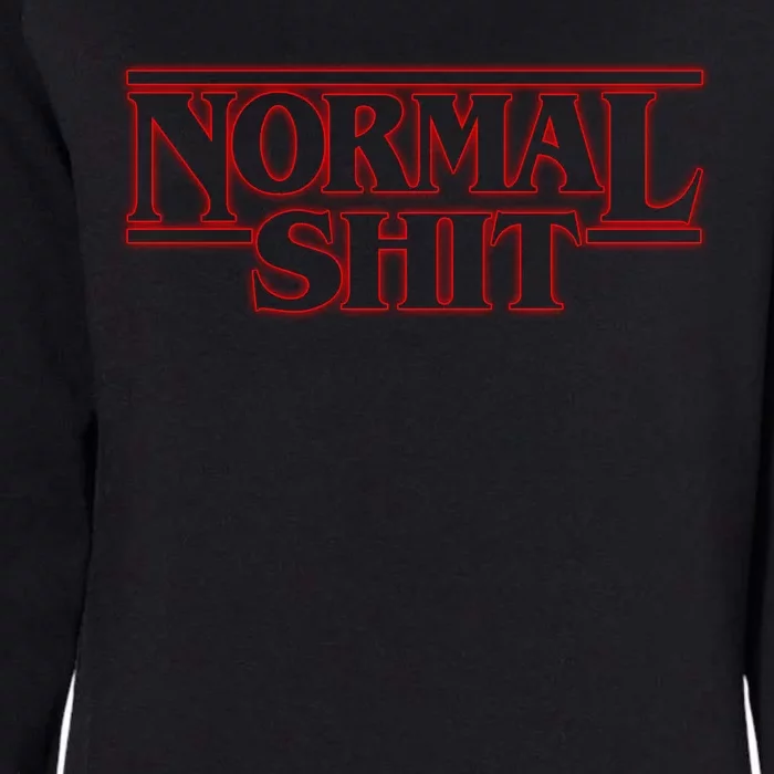 Normal Shit Womens California Wash Sweatshirt