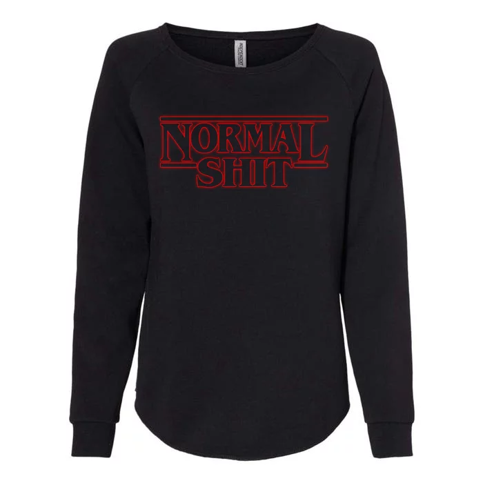 Normal Shit Womens California Wash Sweatshirt