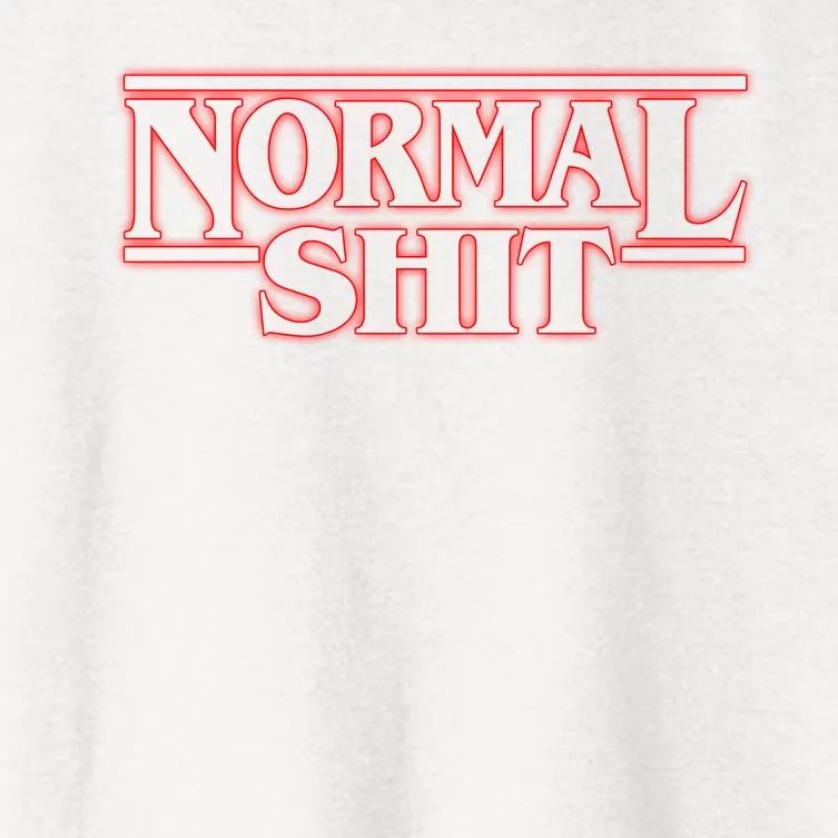 Normal Shit Women's Crop Top Tee