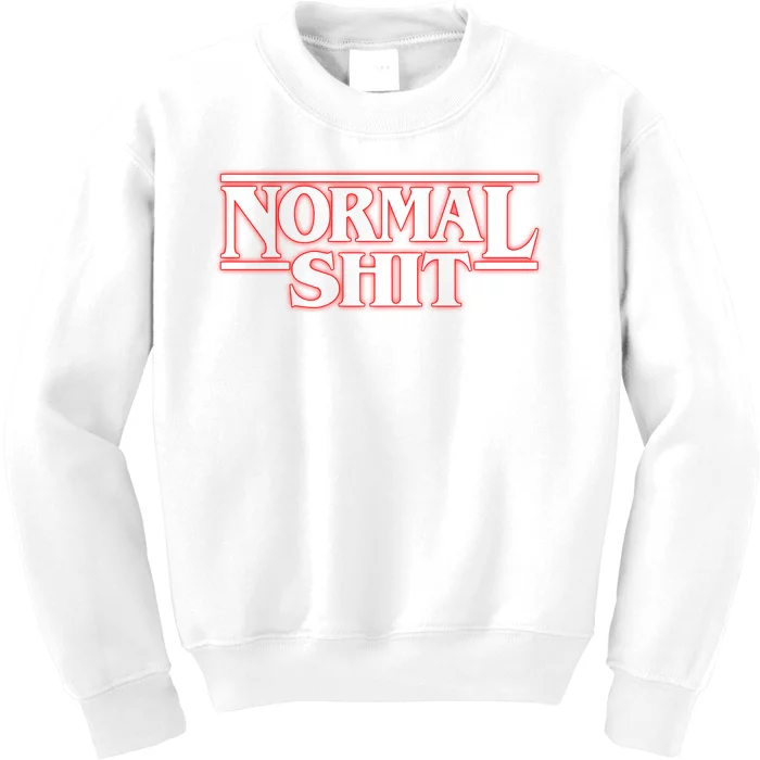 Normal Shit Kids Sweatshirt