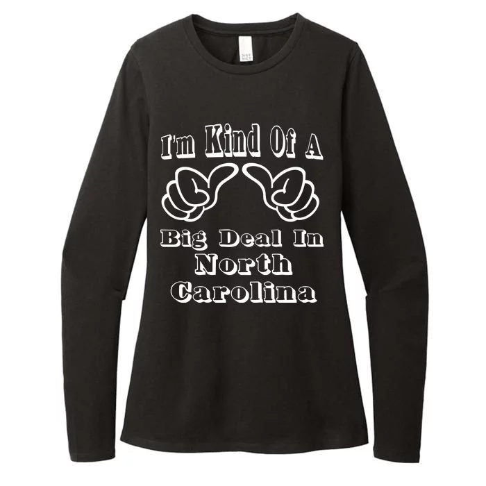 North Carolina Big Deal Womens CVC Long Sleeve Shirt