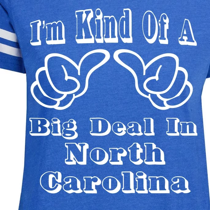 North Carolina Big Deal Enza Ladies Jersey Football T-Shirt