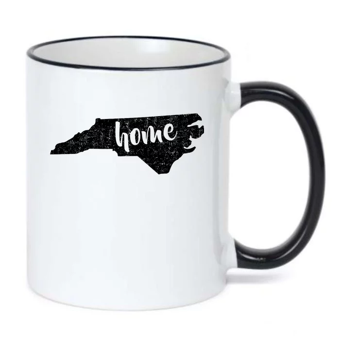 North Carolina Home State Black Color Changing Mug