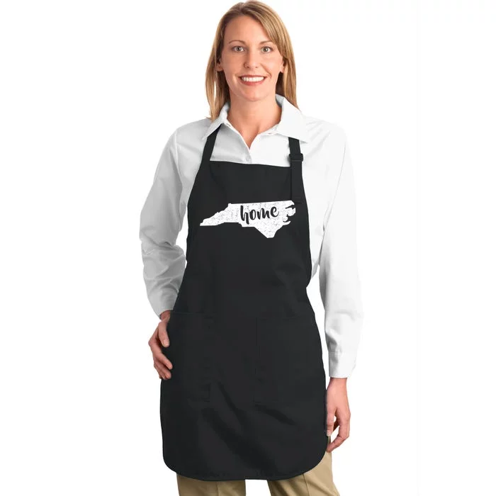 North Carolina Home State Full-Length Apron With Pocket